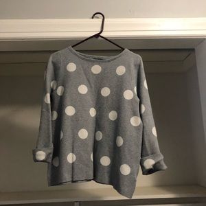 Cynthia Rowley Crop Sweater Size L Smoke Free Home 23inches long